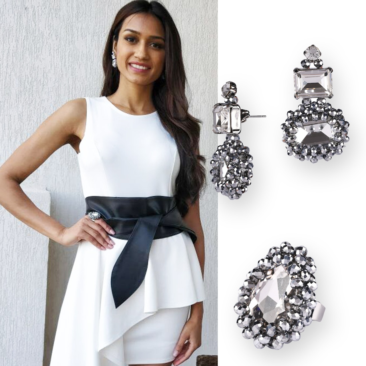 Miss India Runner-up Priyanka Kumari wearing Pieces from the Interstellar Collection
